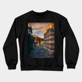 Gorgeous Bulgarian Street Scene Crewneck Sweatshirt